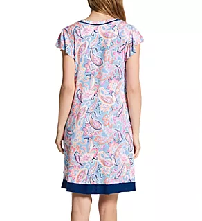 Paisley Short Sleeve Chemise