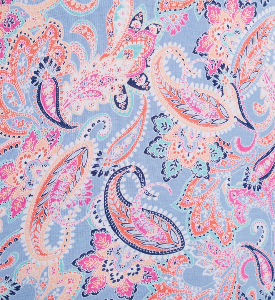 Ellen Tracy Paisley Short Sleeve Chemise 8025597 - Image 3