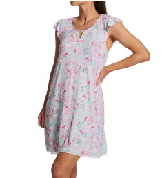 Paisley Flutter Sleeve Chemise