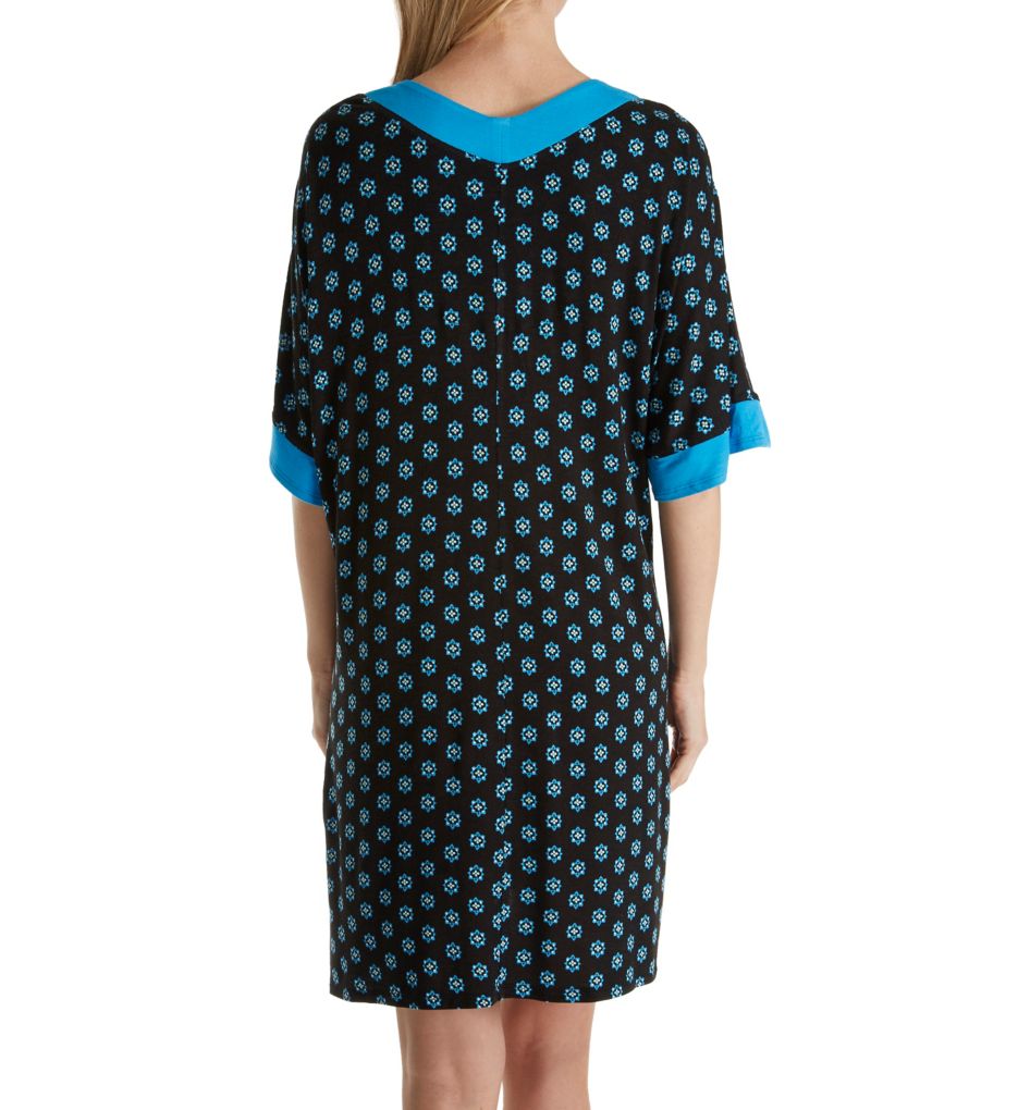 Falling for Blue Short Caftan-bs