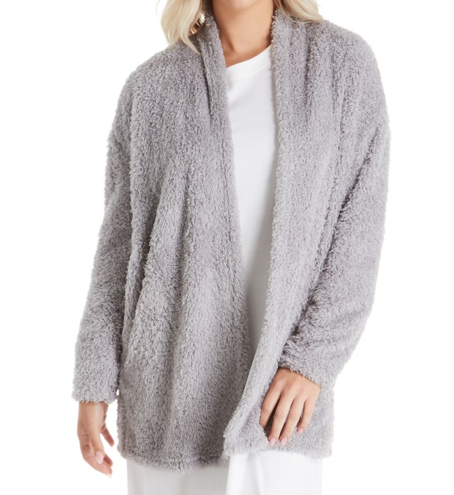 Shaggy Chenille Bed Jacket-fs