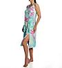 Ellen Tracy Tropical Sleeveless Midi Gown w/ Soft Bra 8125637 - Image 1