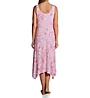 Ellen Tracy Pink Paisley Sleeveless Midi Gown with Soft Bra 8225585 - Image 2