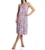 Ellen Tracy Paisley Sleeveless Midi Gown with Soft Bra 8225617