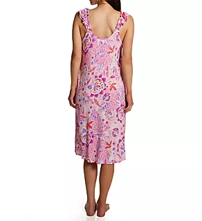 Multi Floral Sleeveless Midi Gown Multi Floral S