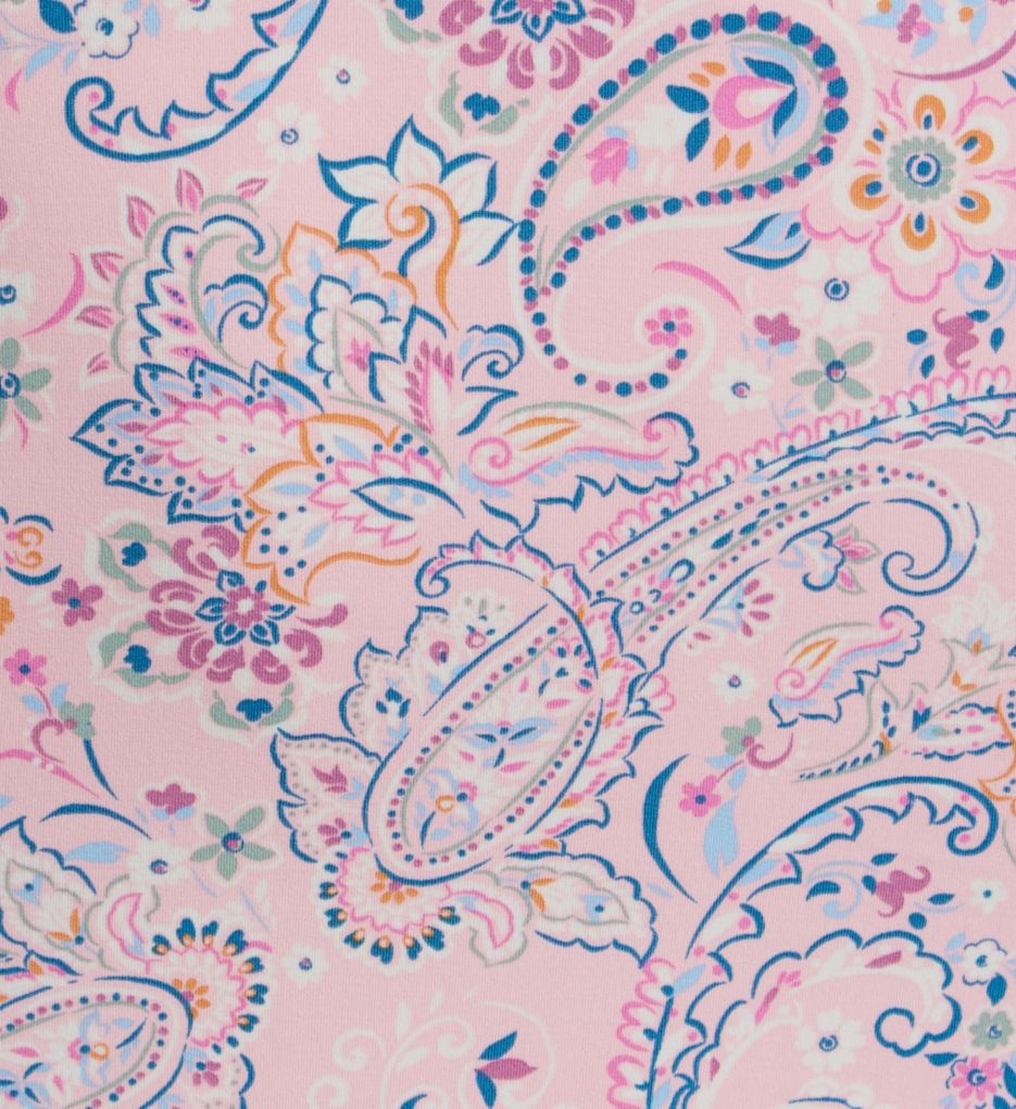 Ellen Tracy Pink Paisley 3/4 Sleeve Short Tunic 8325571 - Image 3