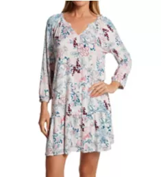 Boho Floral 3/4 Sleeve Tunic