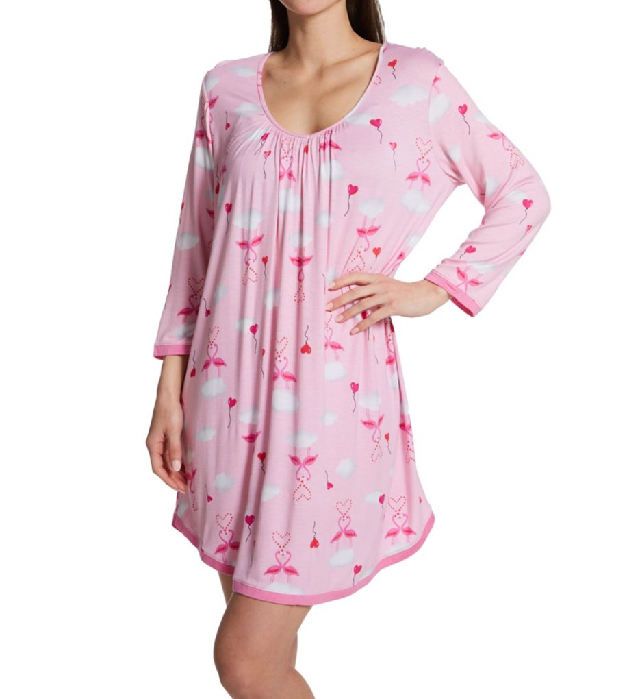 Flamingo 3/4 Sleeve Chemise-gs