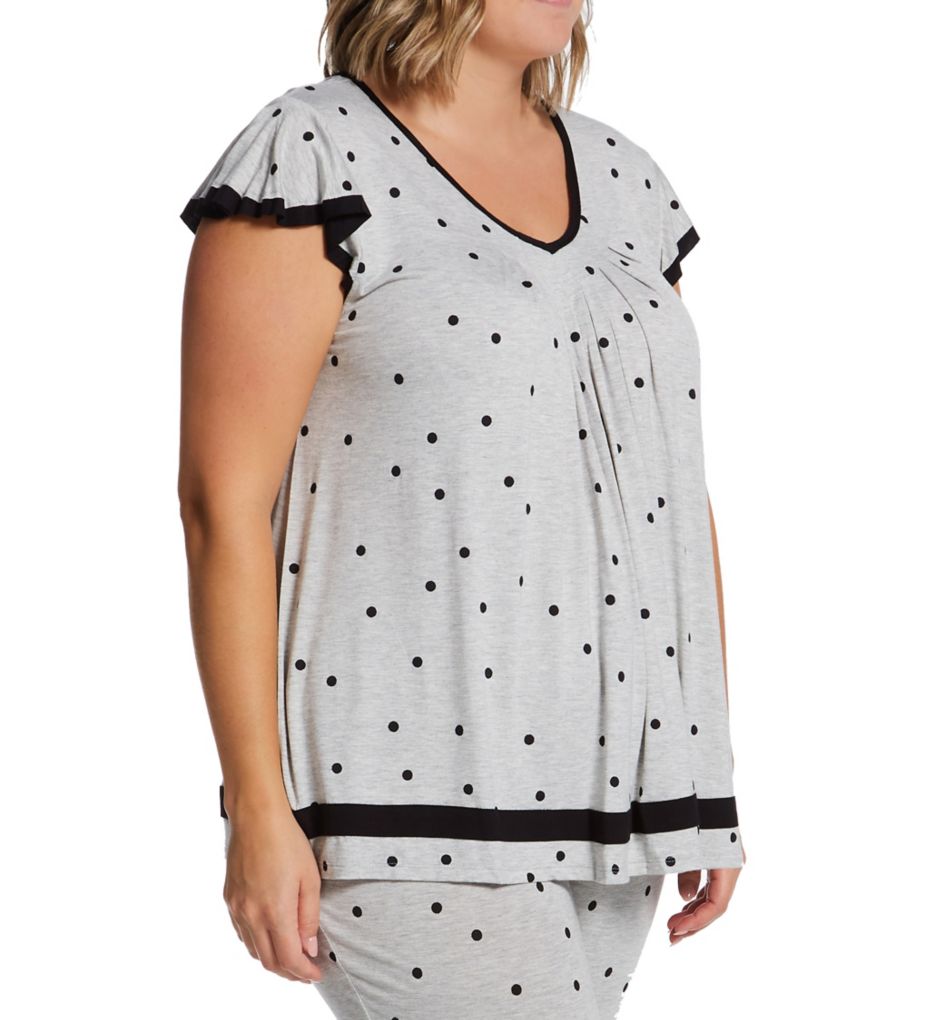 Ellen Tracy Plus Yours to Love Short Sleeve Top 8415X - Image 1