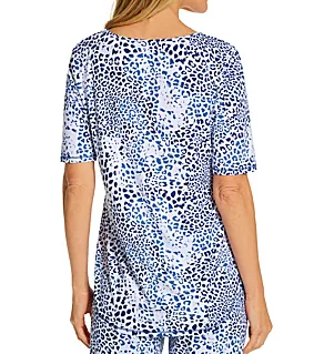 Printed Tunic Top