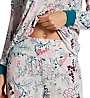 Ellen Tracy Boho Floral Long Sleeve PJ Set 8525613 - Image 4