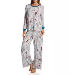 Boho Floral Long Sleeve PJ Set