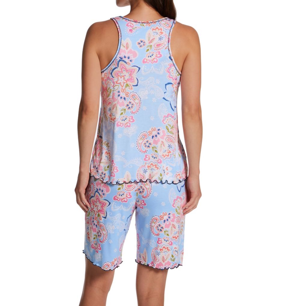 Ellen Tracy Paisley Tank Short PJ Set Paisley S  - Image 2