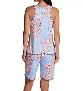 Paisley Tank Short PJ Set Paisley S