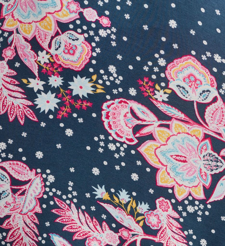 Ellen Tracy Jersey Elbow Sleeve Cropped Wide Leg Pant PJ Set 8525649 - Image 3