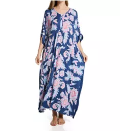 Paisley Print Long Caftan