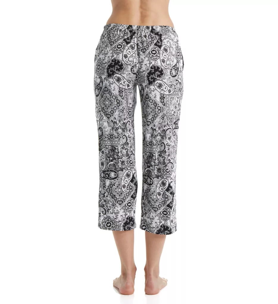 Yours to Love Cropped Sleep Pant Grey Heather Dot S