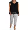 Ellen Tracy Plus Yours to Love Cropped Sleep Pant 8715X - Image 3