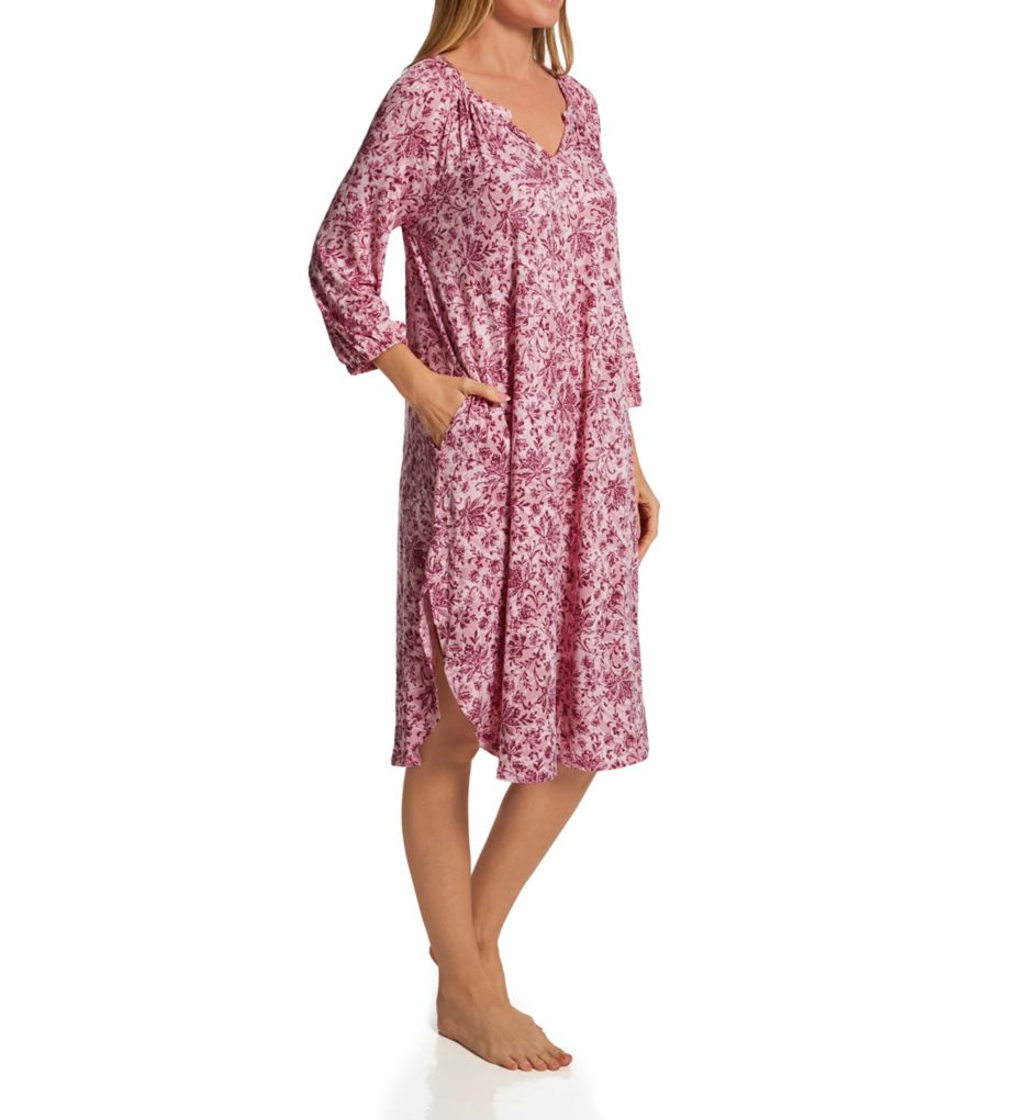 Boho Paisley 3/4 Sleeve Long Tunic