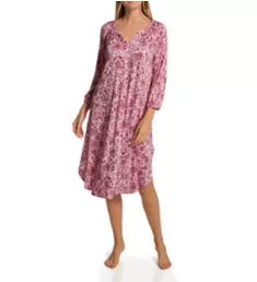 Boho Paisley 3/4 Sleeve Long Tunic