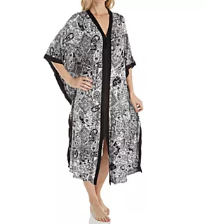 Yours to Love Long Caftan Paisley S/M