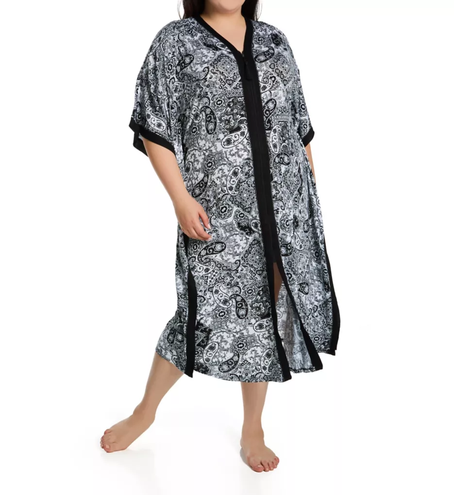Ellen Tracy Yours to Love Long Caftan 8915394 - Image 5