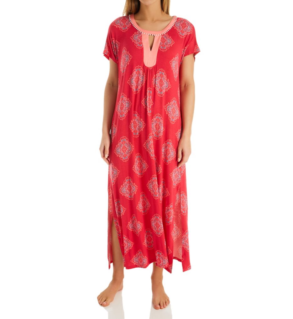 Long Medallion Caftan-fs