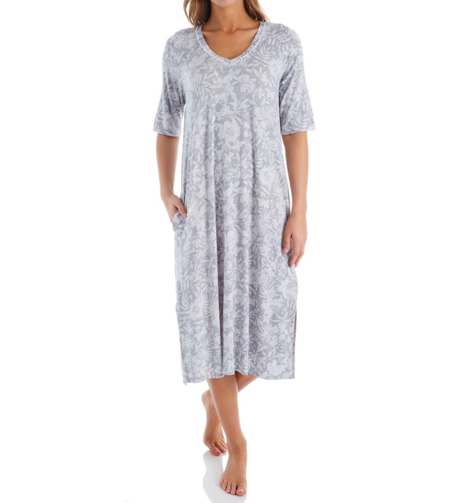 Lounge Floral Caftan-fs