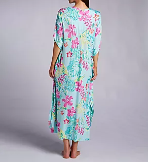 Tropical Print Caftan Tropical S/M