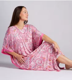 Paisley Jersey Caftan