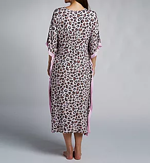 Leopard Jersey Caftan