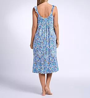 Midi Gown w/ Soft Bra Jacobean Floral XL