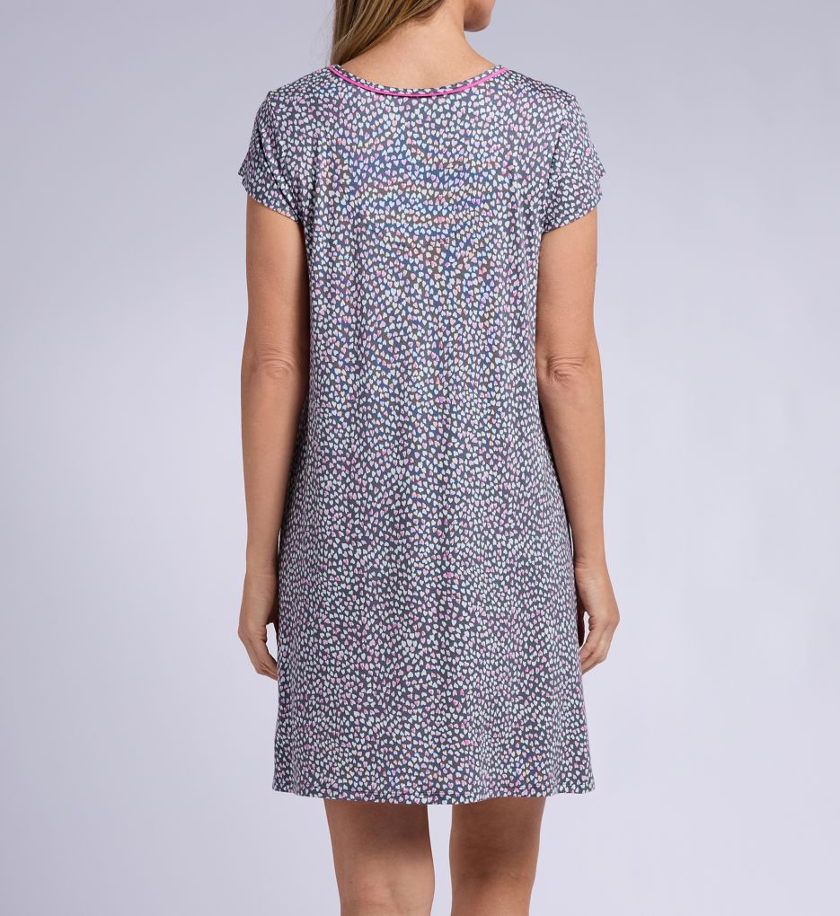 Ellen Tracy Plus Size Cap Sleeve Chemise N10044X - Image 2