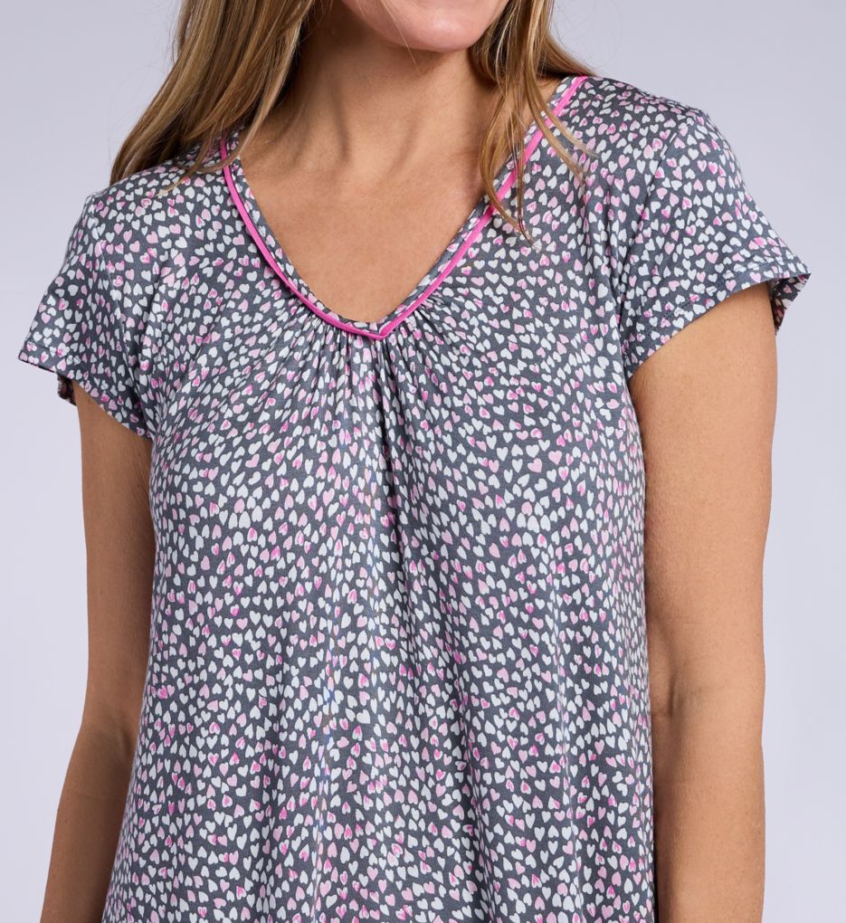 Ellen Tracy Plus Size Cap Sleeve Chemise N10044X - Image 3