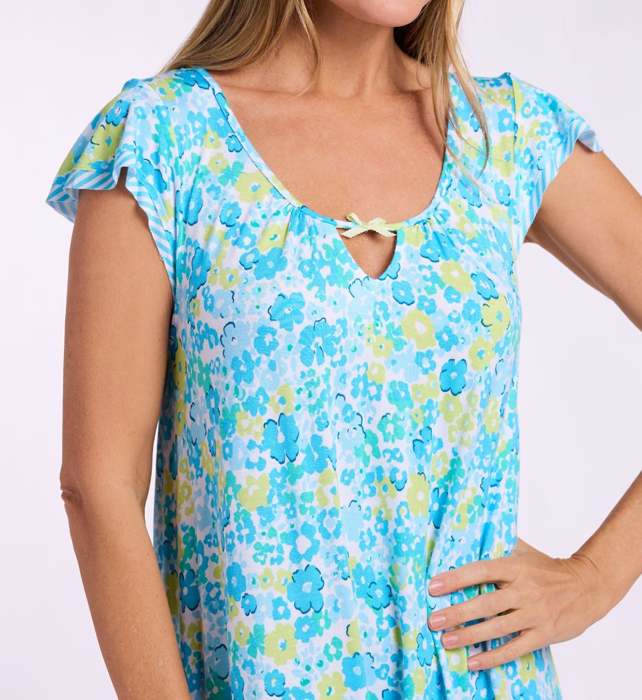 Ellen Tracy Short Sleeve Chemise N10055 - Image 3