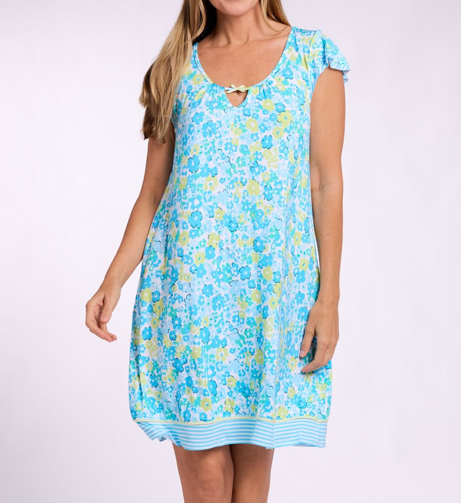 Ellen Tracy Short Sleeve Chemise N10055 - Image 1