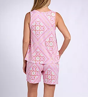 Sleeveless PJ Set w/ Bermuda Short