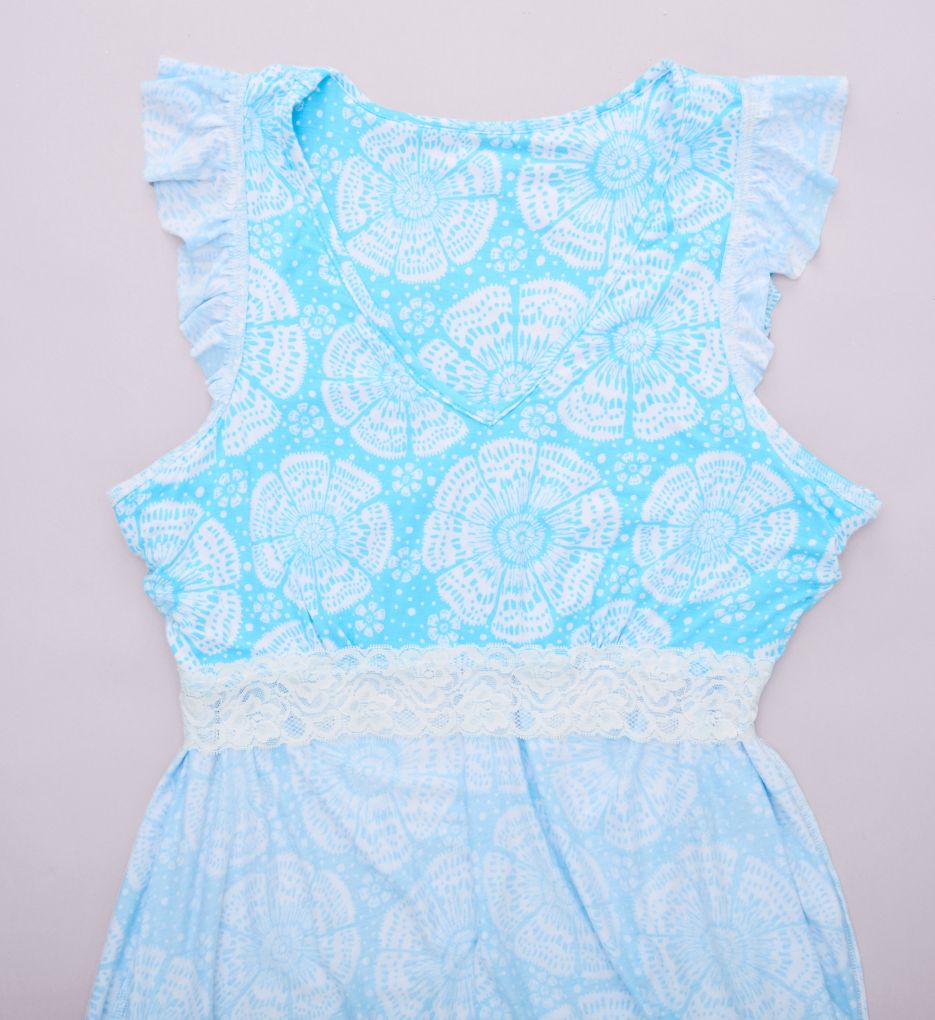 Ellen Tracy Midi Gown w/ Soft Bra N20057 - Image 5