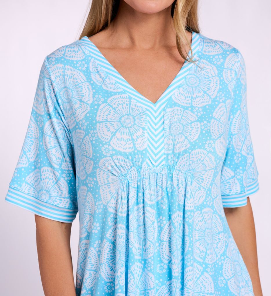 Ellen Tracy Short Sleeve PJ Set w/ Shorts N50057 - Image 3