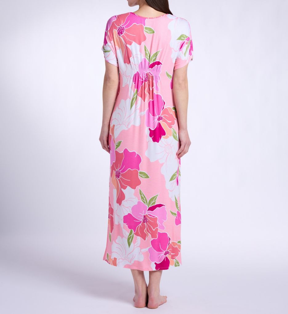 Ellen Tracy Plus Size Short Sleeve Long Tunic N90060X - Image 2