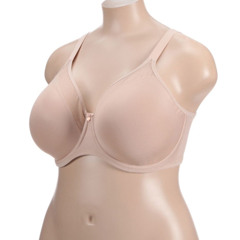 Elomi Smooth Unlined Underwire Molded Bra (4301),42G,Sahara