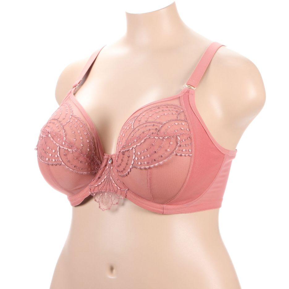 Priya Underwire Plunge Bra EL4550 - Haute Red