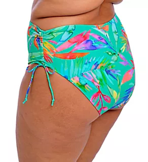 Toyama Tides Adjustable Bikini Brief Swim Bottom Jade 12
