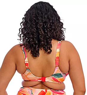 Sancho Beach Underwire Plunge Bikini Swim Top Mango 34G