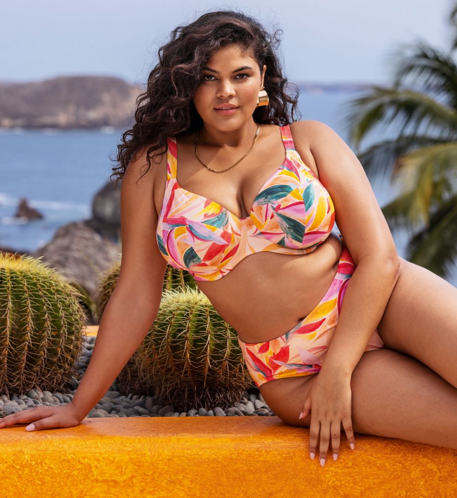 Elomi Sancho Beach Mid Rise Bikini Brief Swim Bottom 802572 - Image 3