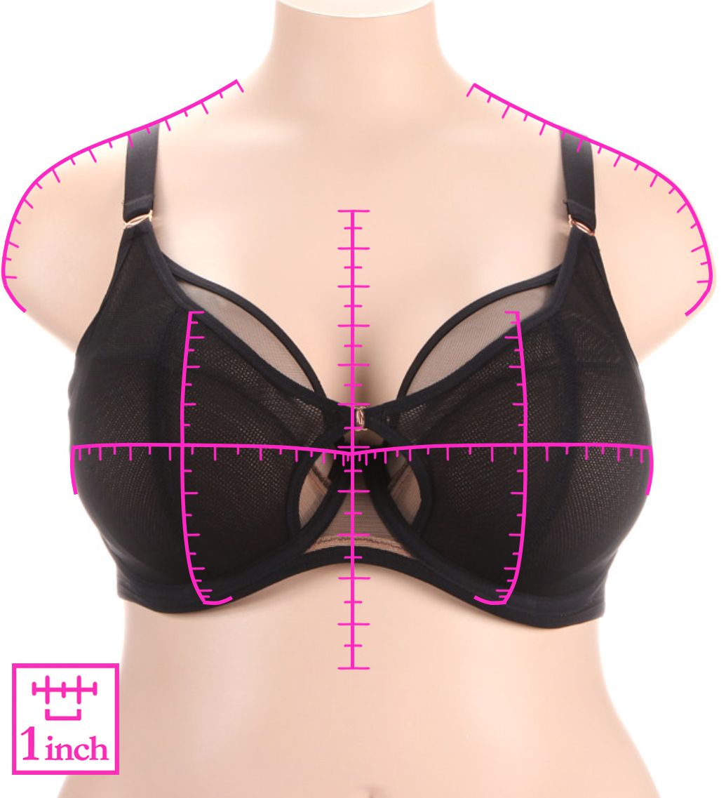 Elomi Kintai Underwire Plunge Bra EL1202 - Image 3