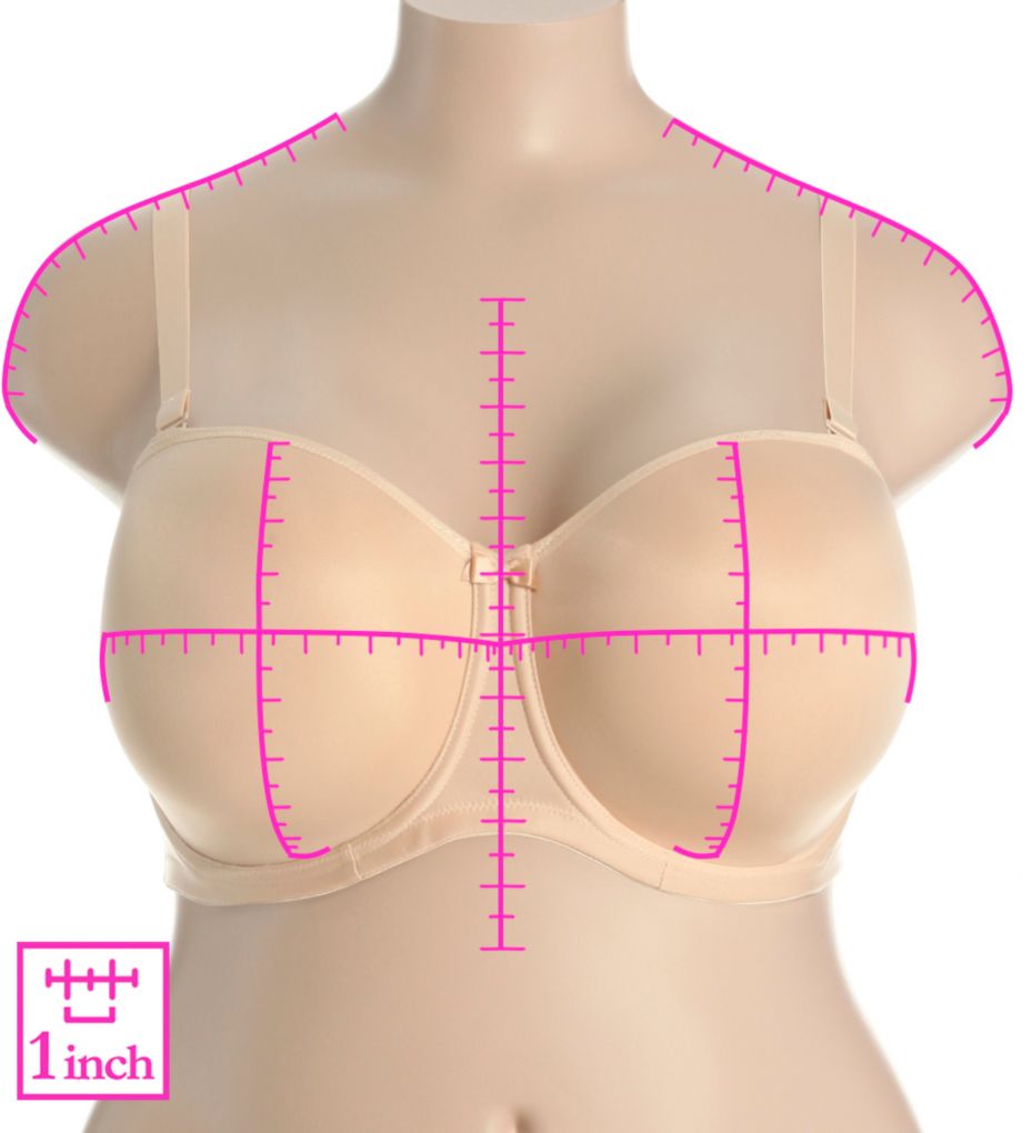 44G - Elomi » Smoothing Molded Strapless (1230)