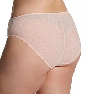 Namrah High Leg Brief Panty Pale Blush 2X