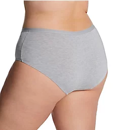 Downtime Short Brief Panty GREY MARL 2X