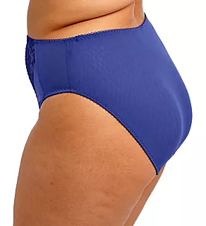 Zarla High Leg Brief Panty Sapphire XL